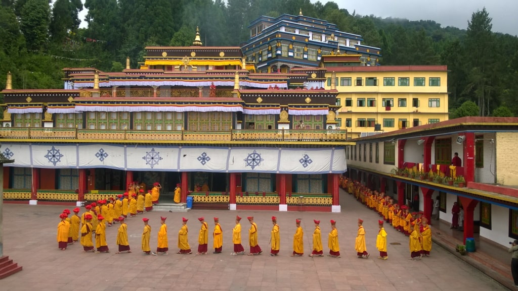 Rumtek Monastery sikkim photo